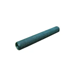 Kippengaas 25x0,5 m met PVC coating>vidaXL New