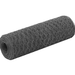 Kippengaas 25x0,5 m staal met PVC coating>vidaXL Outlet
