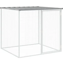 Kippenhok met dak 103x98x90 cm gegalvaniseerd staal>vidaXL Clearance