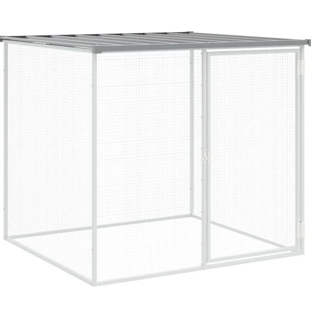 Kippenhok met dak 103x98x90 cm gegalvaniseerd staal>vidaXL Clearance