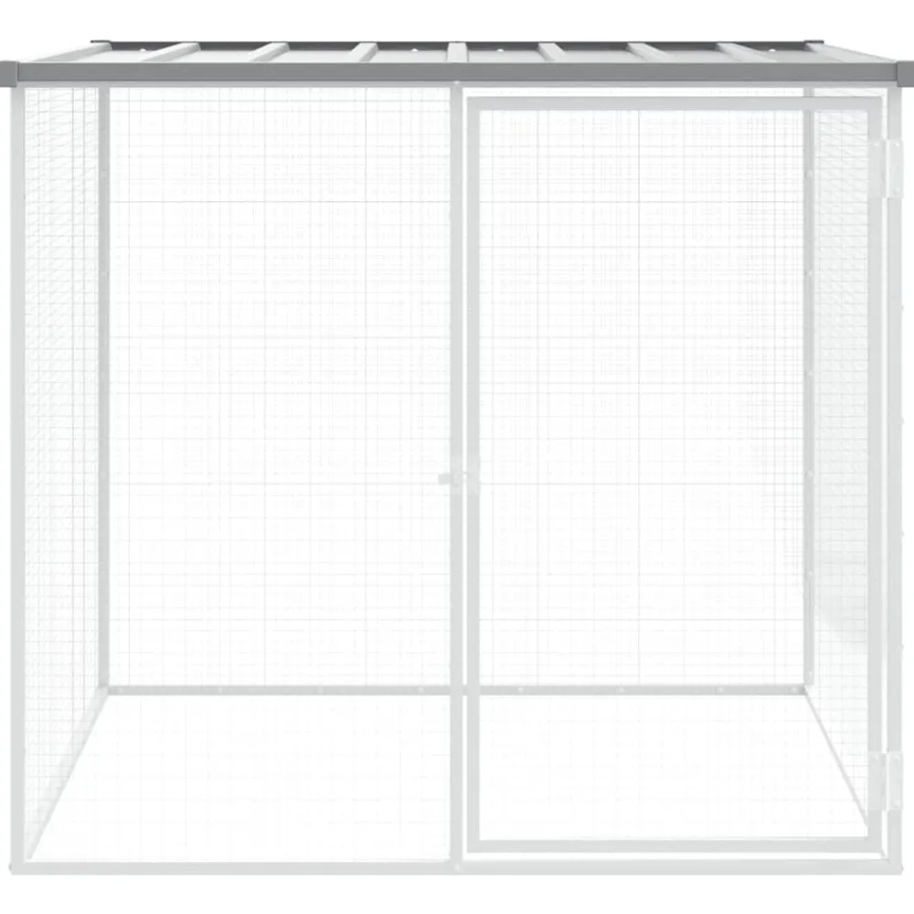 Kippenhok met dak 103x98x90 cm gegalvaniseerd staal>vidaXL Clearance