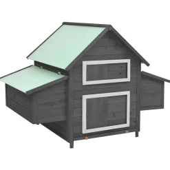 Kippenhok 150x96x110 cm massief vurenhout>vidaXL