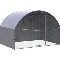 Kippenren 3x2x2 m gegalvaniseerd staal>vidaXL Clearance