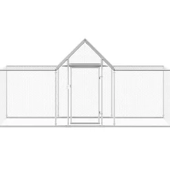 Kippenren 3x1x1,5 m gegalvaniseerd staal><noscript><img width=