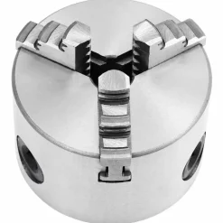 Klauwplaat met 3 bekken zelfcentrerend 80 mm staal><noscript><img width=