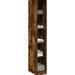 Kledingkast 30x50x200 cm bewerkt hout kleurig><noscript><img width=