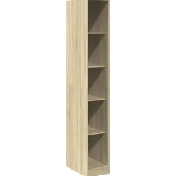Kledingkast 30x50x200 cm bewerkt hout kleurig>vidaXL