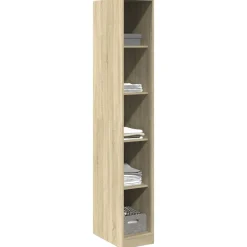 Kledingkast 30x50x200 cm bewerkt hout kleurig><noscript><img width=