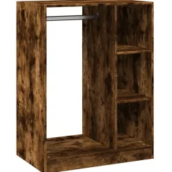 Huishoudelijke Benodigdheden*vidaXL Kledingkast 77x48x102 cm bewerkt hout kleurig Gerookt eiken