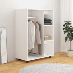 Kledingkast 80x40x110 cm bewerkt hout><noscript><img width=
