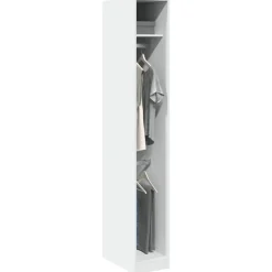 Kledingkast 30x50x200 cm bewerkt hout>vidaXL Outlet