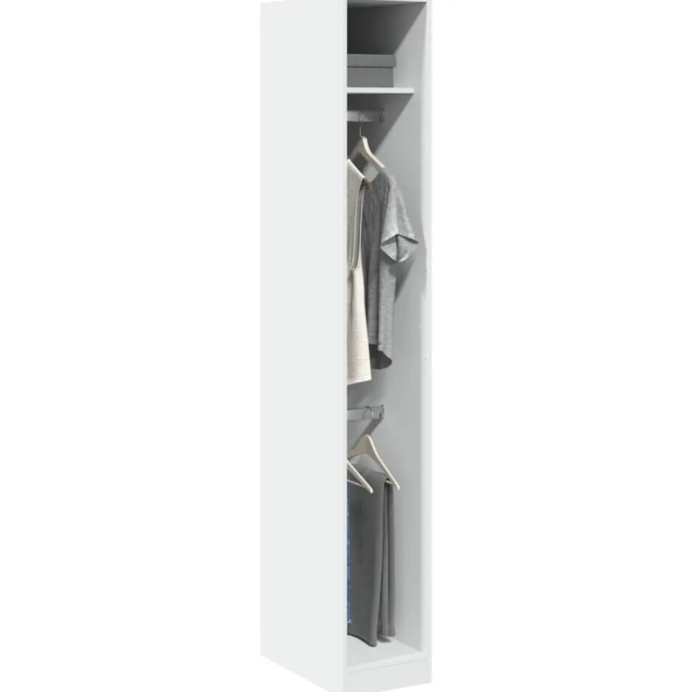 Kledingkast 30x50x200 cm bewerkt hout>vidaXL Outlet