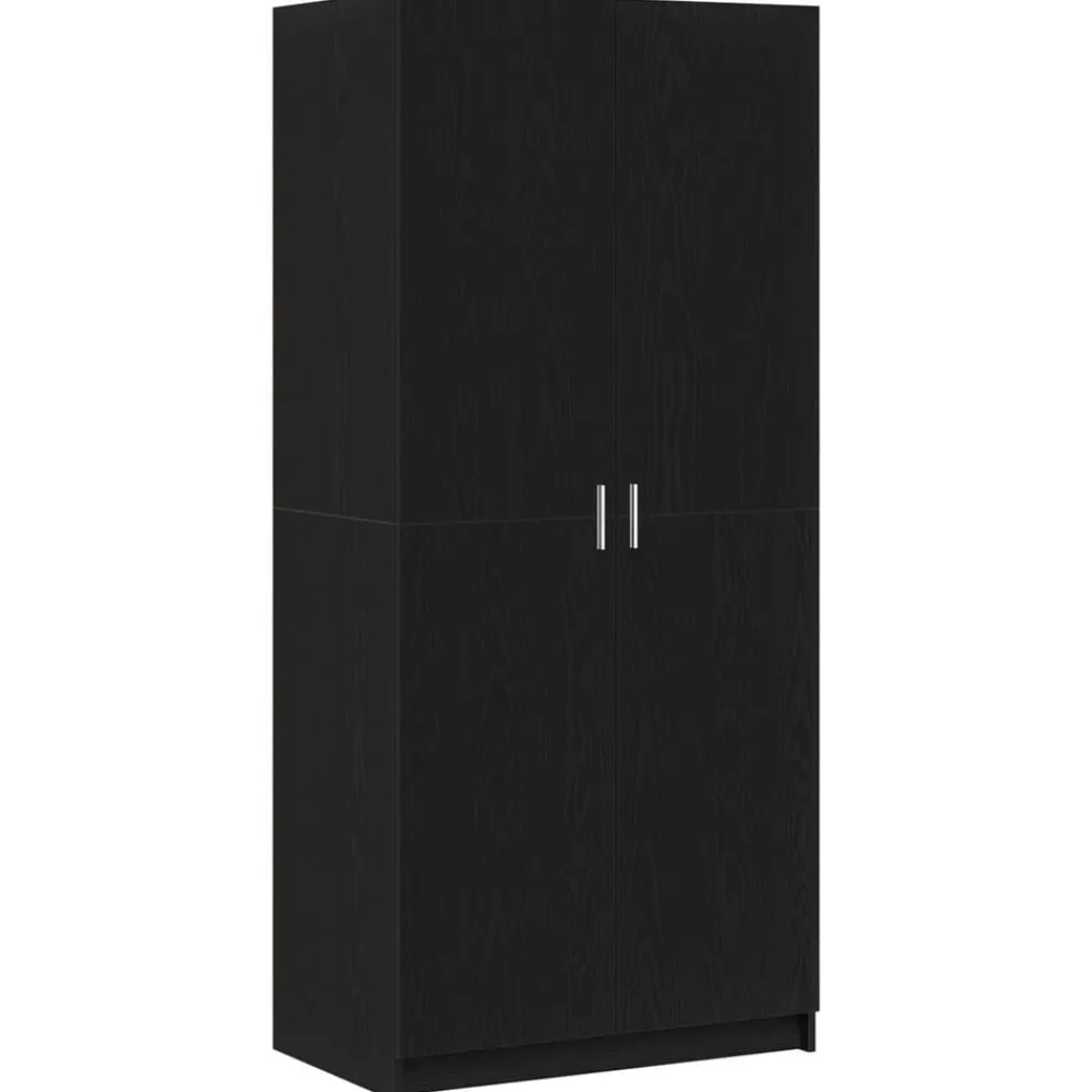 Kledingkast 80 x 50,5 x 180 cm Bewerkt hout>vidaXL Outlet