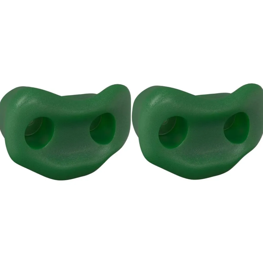 Buitensport*vidaXL Klimgreep 2 pcs 100 x 67 x 43 mm PP Groen