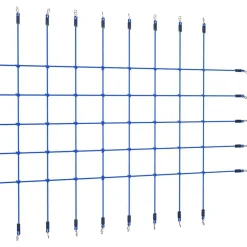 Buitensport*vidaXL Klimnet 200x150 cm blauw