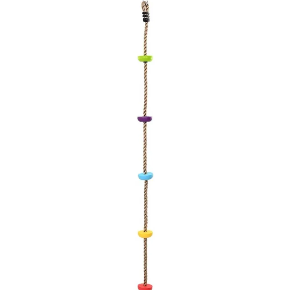 Buitenspeelgoed*vidaXL Klimtouw Multikleur 10,5 x 10,5 x 201 cm Polyester