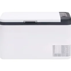 Keuken & Eetkamer*vidaXL Koelbox met handvat 25 L PP & PE zwart en wit