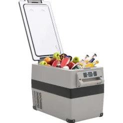 Keuken & Eetkamer*vidaXL Koelbox met handvat 35 L PP & PE zwart en wit