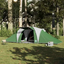 Buitensport*vidaXL Koepeltent 6-persoons waterdicht Groen