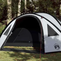 Koepeltent 4-persoons waterdicht verduisterend stof wit>vidaXL Outlet
