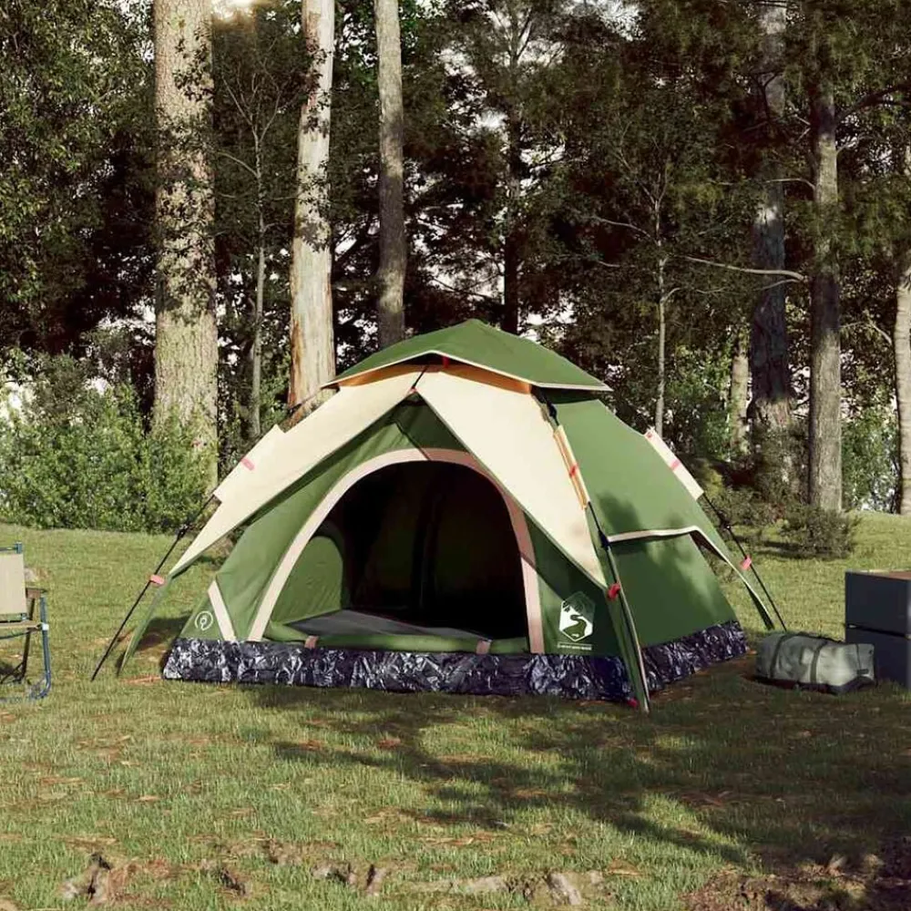 Koepeltent 3-persoons snelontgrendeling>vidaXL Discount