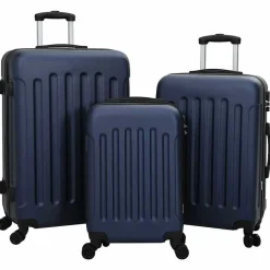 Koffer met slot 3 pcs 50 x 31 x 78 cm ABS Kunststof>vidaXL Sale