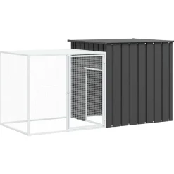 Konijnenhok 200x91x100 cm gegalvaniseerd staal kleurig>vidaXL Discount
