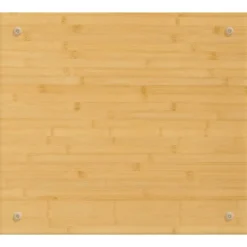 Kookplaatafdekking 50x56x1,5 cm bamboe>vidaXL Sale