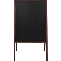 Krijtbord dubbelzijdig vrijstaand 60x80 cm cederhout>vidaXL Best