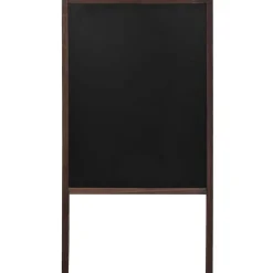 Krijtbord dubbelzijdig vrijstaand 60x80 cm cederhout><noscript><img width=