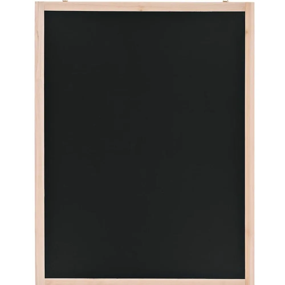 Kantoorartikelen*vidaXL Krijtbord voor aan de wand 60x80 cm cederhout