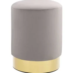 Kruk fluweel 28 x 36 cm en goudkleurig>vidaXL