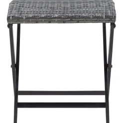 Kruk inklapbaar poly rattan>vidaXL Clearance