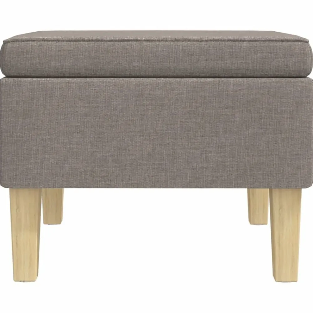 Kruk met houten poten stof>vidaXL Sale
