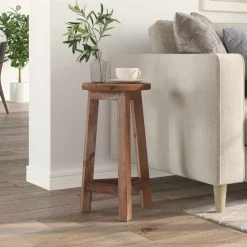 Kruk Naturel 28 x 28 x 50 cm Mahoniehout><noscript><img width=