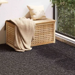 Woon- & Tuinaccessoires*vidaXL Kunstgras 200 x 100 x 3 cm PP & PE Zwart