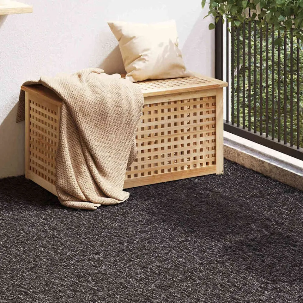 Woon- & Tuinaccessoires*vidaXL Kunstgras 200 x 100 x 3 cm PP & PE Zwart