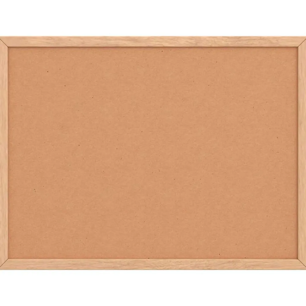Kantoorartikelen*vidaXL Kurkbord met massief grenenhouten frame 40x30 cm