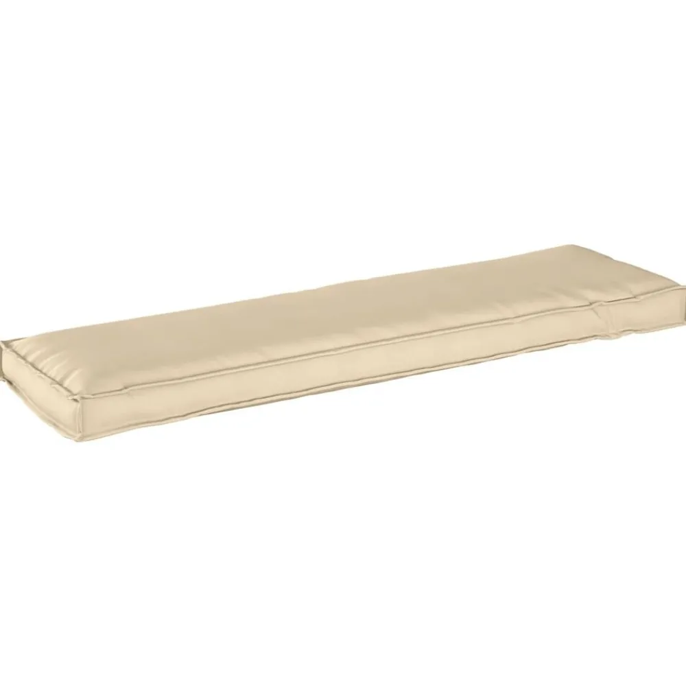 Woon- & Tuinaccessoires*vidaXL Kussen 140 x 40 x 8 cm Oxford Stof Beige