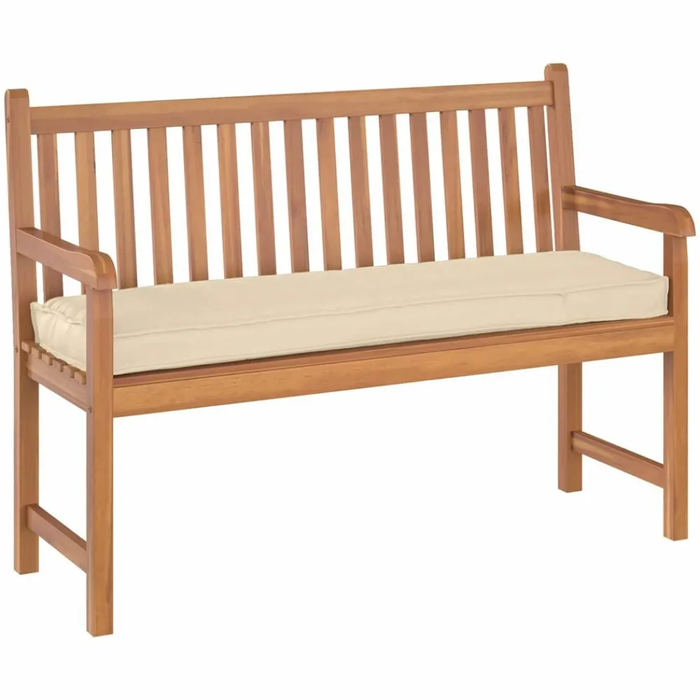 Woon- & Tuinaccessoires*vidaXL Kussen 140 x 40 x 8 cm Oxford Stof Beige