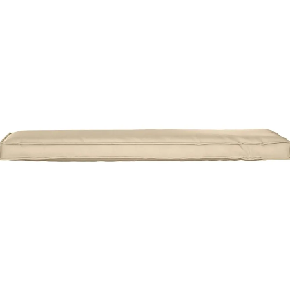 Woon- & Tuinaccessoires*vidaXL Kussen 140 x 40 x 8 cm Oxford Stof Beige