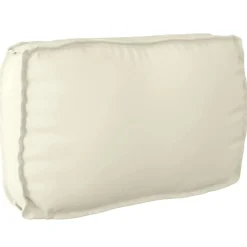 Woon- & Tuinaccessoires*vidaXL Kussen Crème 70 x 40 x 12 cm Oxford Stof Cr&egrave;me