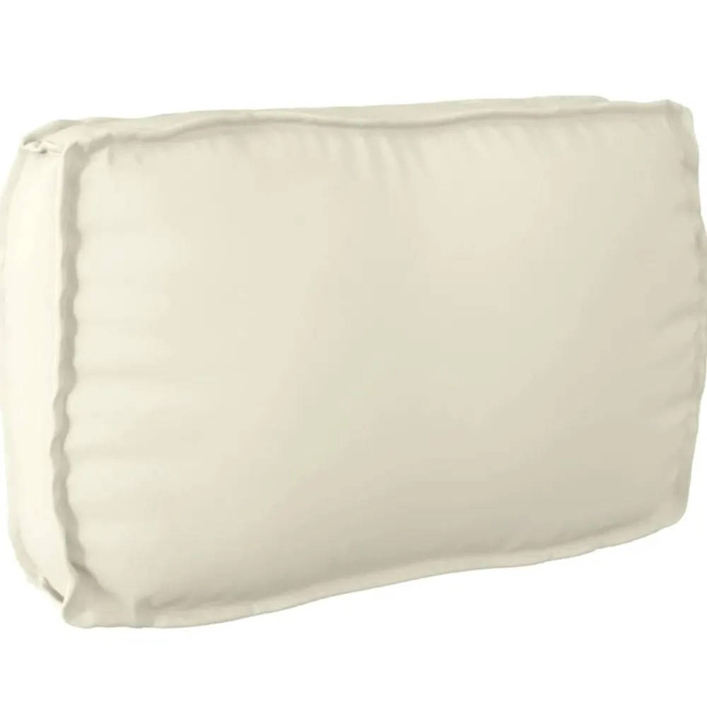 Woon- & Tuinaccessoires*vidaXL Kussen Crème 70 x 40 x 12 cm Oxford Stof Crème