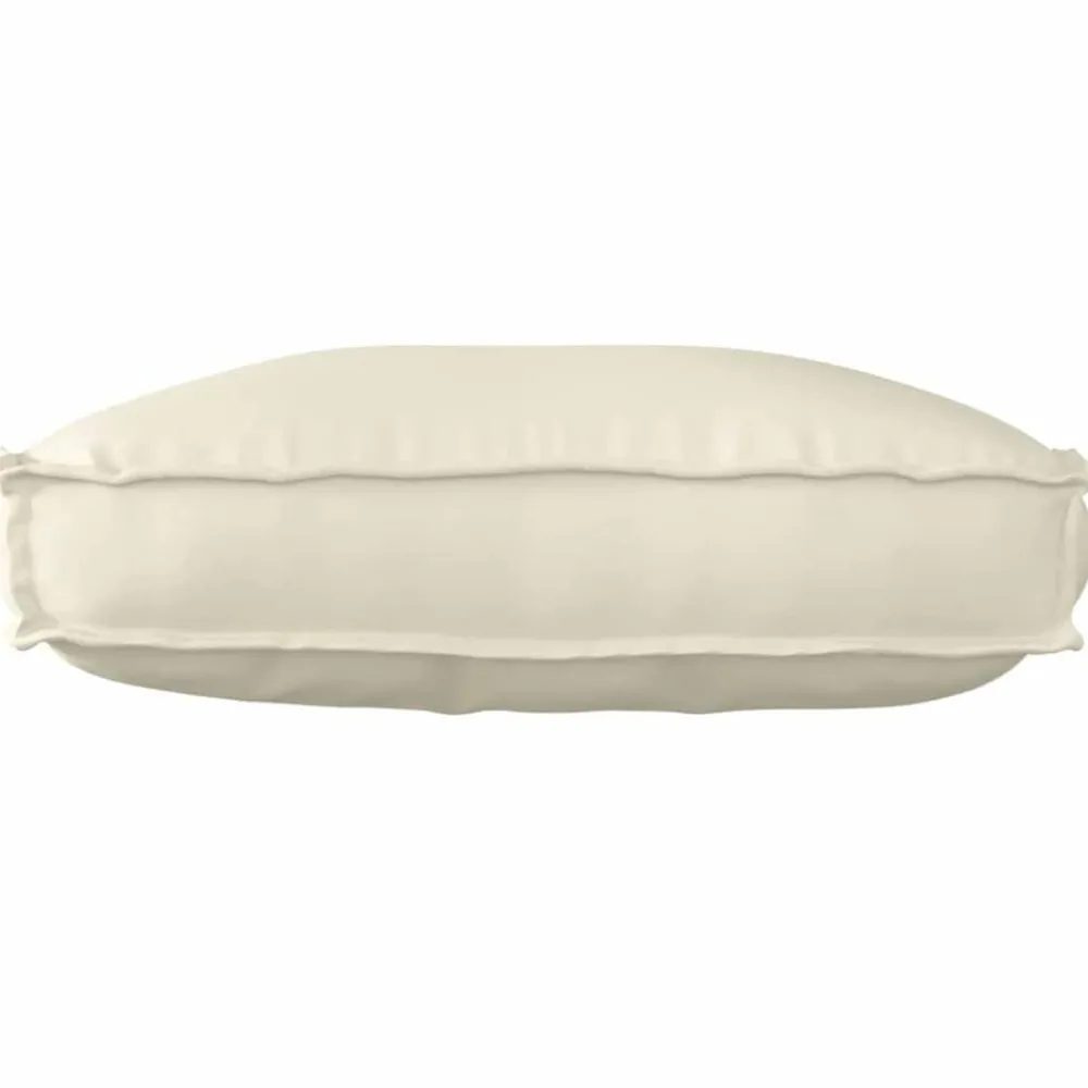 Woon- & Tuinaccessoires*vidaXL Kussen Crème 70 x 40 x 12 cm Oxford Stof Crème