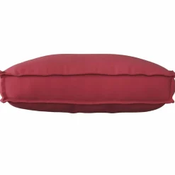 Woon- & Tuinaccessoires*vidaXL Kussen 70 x 40 x 12 cm Oxford Stof Wijnrood