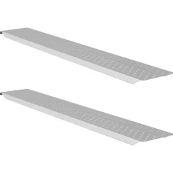 Voertuigonderdelen & -Accessoires*vidaXL Laadhelling 200 kg Zilver 159 x 23 x 5 cm Gegalvaniseerd staal
