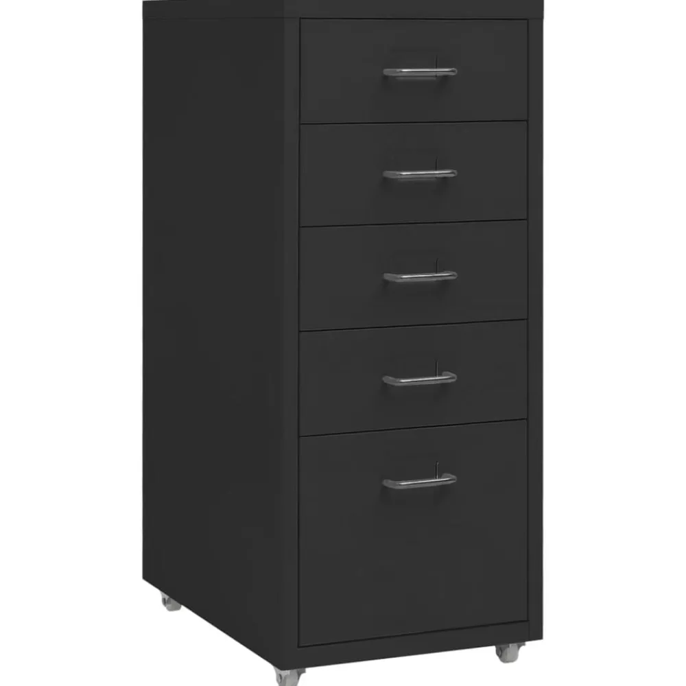 Ladeblok verrijdbaar 28x41x69 cm metaal>vidaXL Hot