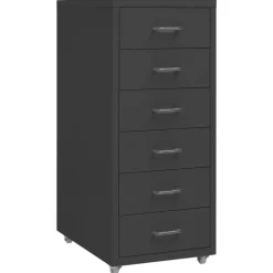 Ladeblok verrijdbaar 28x41x69 cm metaal kleurig>vidaXL Sale