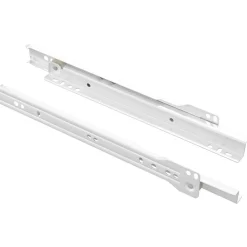 Ladegeleider 2 pcs Wit 250 mm Staal>vidaXL Online