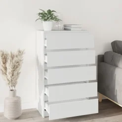 Ladekast 60x36x103 cm bewerkt hout><noscript><img width=